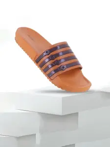 FLITE Women Striped Rubber Sliders