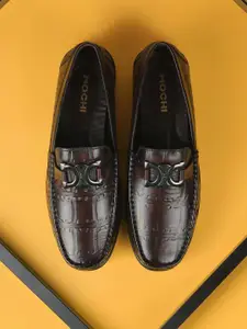 Mochi Men Leather Formal 
Loafers Shoes