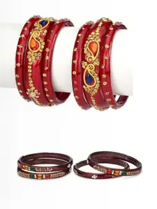 1ST TIME Red Alloy Bangle