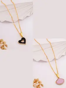 DressBerry Black Stainless Steel Necklace