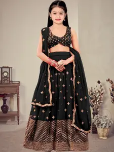 F Plus Fashion Net Semi-Stitched Lehenga Choli