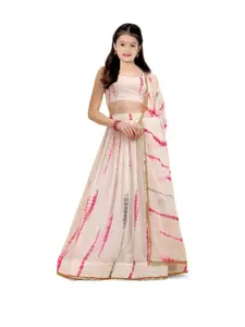 F Plus Fashion Net Semi-Stitched Lehenga Choli