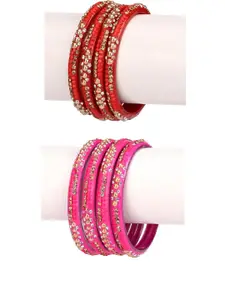 1ST TIME Red Alloy Bangle