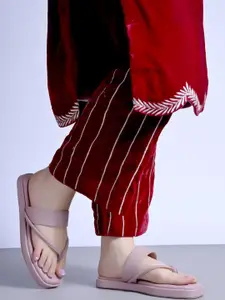 Shoetopia Women Open Toe Flats