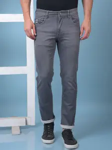 Canary London Men Smart Slim Fit Low-Rise Light Fade Stretchable Jeans