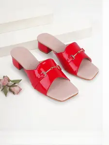 CORSICA Synthetic Patent Red Heels