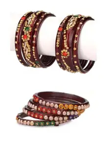 1ST TIME Maroon Alloy Bangle