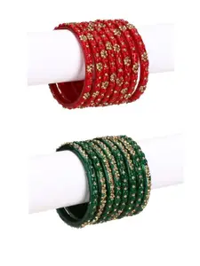 1ST TIME Red Alloy Bangle
