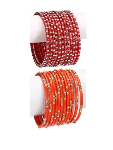 1ST TIME Red Alloy Bangle