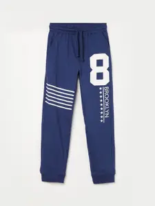 Fame Forever by Lifestyle Boys Typography Printed Cotton Mid-Rise Track Pants