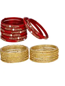 1ST TIME Red Alloy Bangle