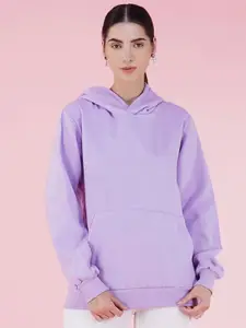 The Roadster Lifestyle Co. Women Oversized Fit Hooded Sweatshirt