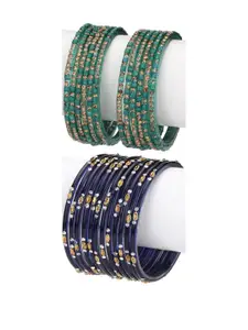 1ST TIME Turquoise Blue Alloy Bangle