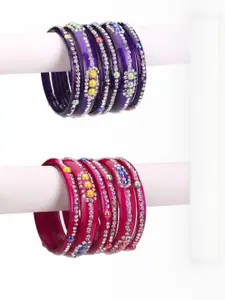 1ST TIME Purple Alloy Bangle