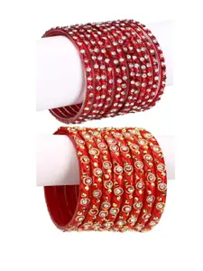 1ST TIME Red Alloy Bangle