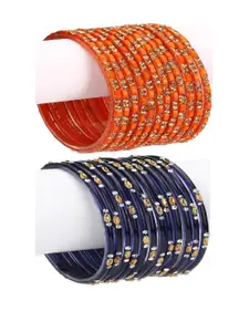 1ST TIME Orange Alloy Bangle