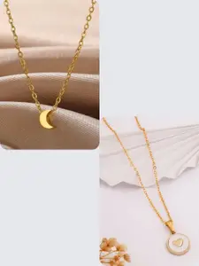 DressBerry White Stainless Steel Necklace