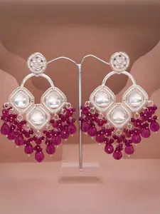 Anouk Traditional Gold Plated Pearl Handcrafted Dangle Earrings