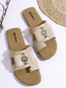 Killer Women Fashionable Trending Embellished Open Toe Flats