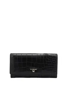 Da Milano Women Animal Textured Leather Envelope
