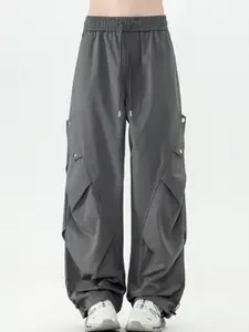 StyleCast x Revolte Men Loose Fit Wide Leg Trousers
