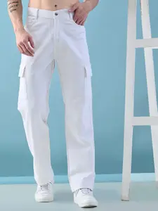 LINARIA Men Classic Regular Fit Mid-Rise Stretchable Jeans