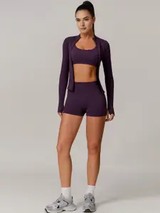 StyleCast Women Solid Skinny Fit Running Sports Shorts