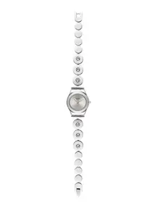 Swatch Inspirance Women Stainless Steel Bracelet Style Straps Analogue Watch YSS317G