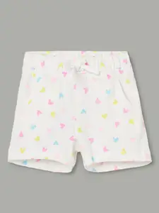 Juniors by Lifestyle Girls Conversational Printed Cotton Shorts