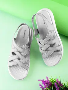 DressBerry Women Open Toe Flats