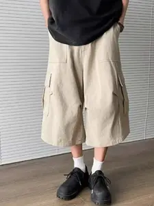 StyleCast x Revolte Men Mid-Rise Relaxed Fit Cargos
