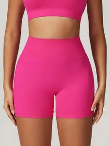 StyleCast Women Skinny Fit High Waist Running Sports Shorts