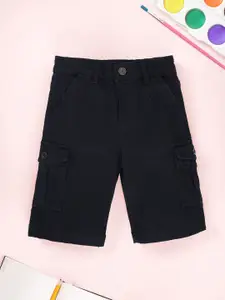KiddoPanti Boys Denim Cargo Shorts