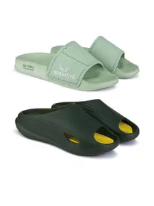 BERSACHE Men Multi Rubber Sandals