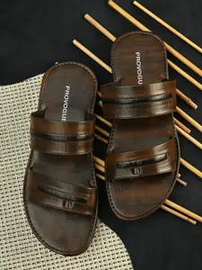 Provogue Men Synthetic Leather Comfort Sandals