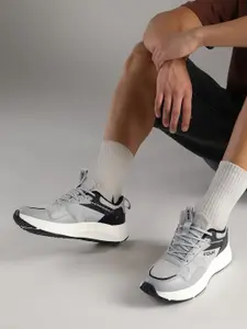 FCUK Men Woven Design Running Shoes