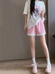 StyleCast x Revolte Women Solid Chino Shorts