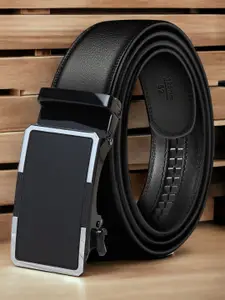 The Roadster Lifestyle Co Men Textured Formal Belt