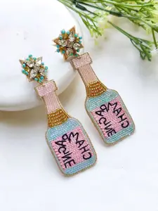 Crunchy Fashion Artificial Beaded Quirky Drop Earrings