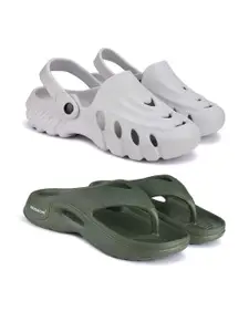 BERSACHE Men Set of 2 Comfort Sandals