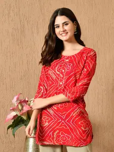 Anouk Rustic Ethnic Motifs Printed Kurti