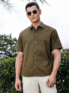 Thomas Scott Men Premium Floral Casual Shirt