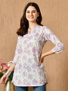 Anouk Rustic Women Floral Printed Pure Cotton Kurti