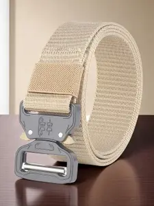 The Roadster Lifestyle Co Men Textured Durable Belt