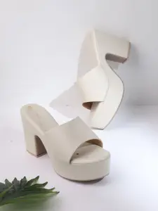 V-WALK Women Block Heel Sandals