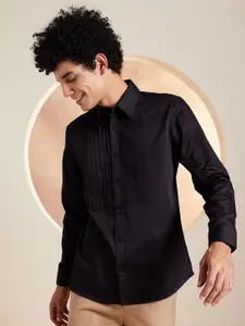 DENNISON Men Pintuck Casual Shirt