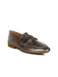 London Rag Women Leather Smart Casual Loafers