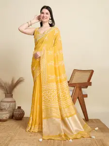 LeeliPeeri Designer Ethnic Motifs Printed Zari Saree