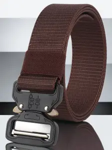 The Roadster Lifestyle Co. Men Textured Durable Belt
