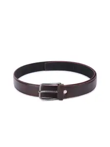 The Roadster Lifestyle Co. Men Textured Formal Belt